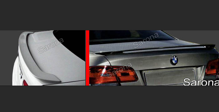 Custom BMW Z4 Trunk Wing  Coupe (2007 - 2012) - $225.00 (Manufacturer Sarona, Part #BM-040-TW)